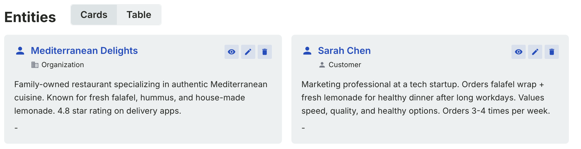Team collaboration interface